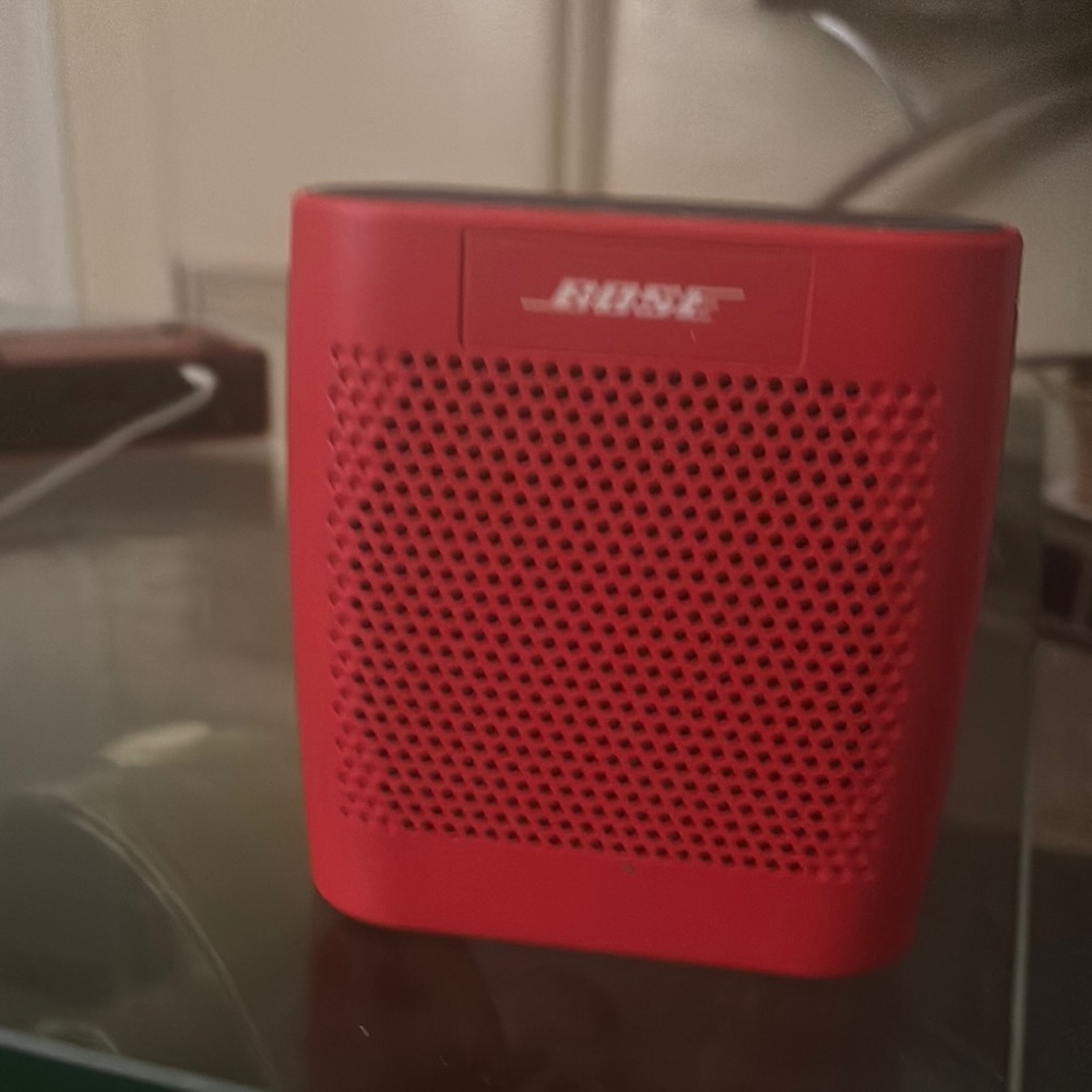 Bose Red Portable Bluetooth Speaker